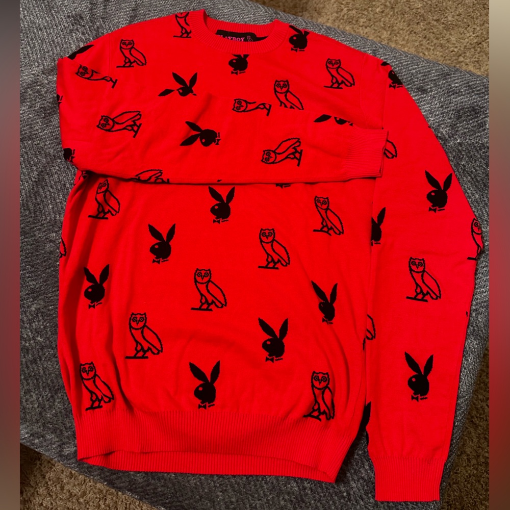 OVO x PLAYBOY Intarsia Sweater